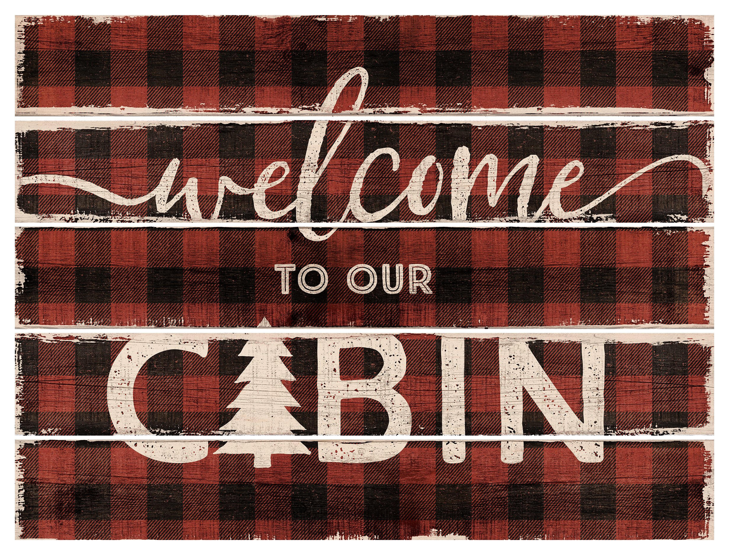 Wild Wings Welcome to our Cabin Pallet Wood Sign | Bass Pro Shops